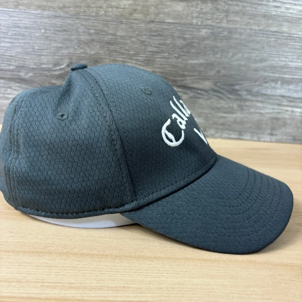 Callaway‎ Hat Cap Strap Back Gray Performance Golf Scott Dirck Adjustable